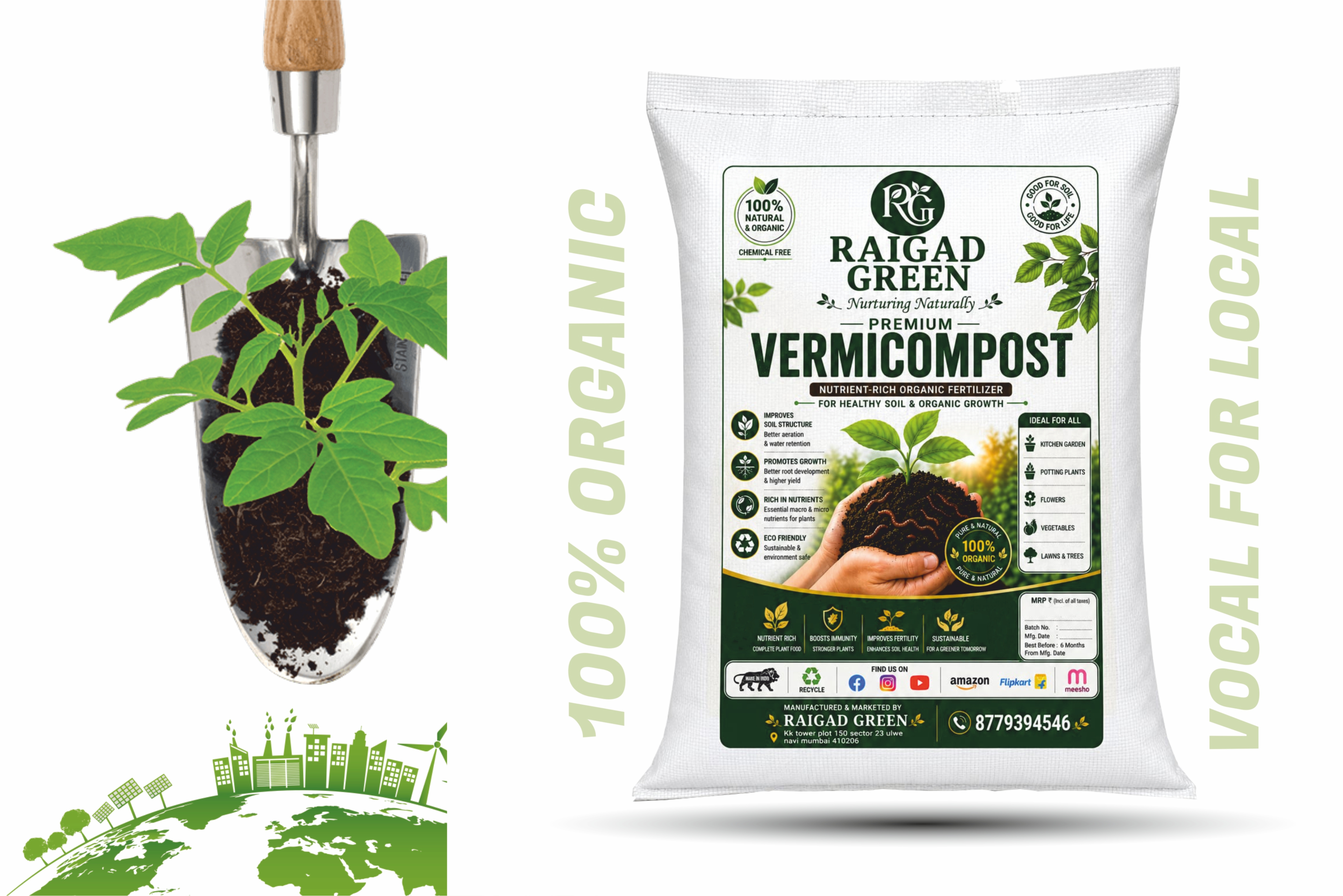 Balcony Herb Garden Soil Dressing